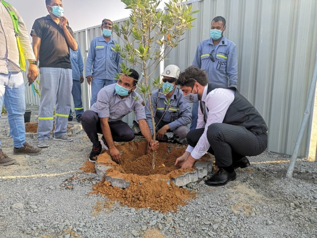 Tree Plantation Campaign in Abu Dabhi Feb.2021