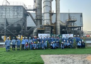 Tree Plantation Campaign at Carbon Area (EGA) in Jebel Ali Aug.2023