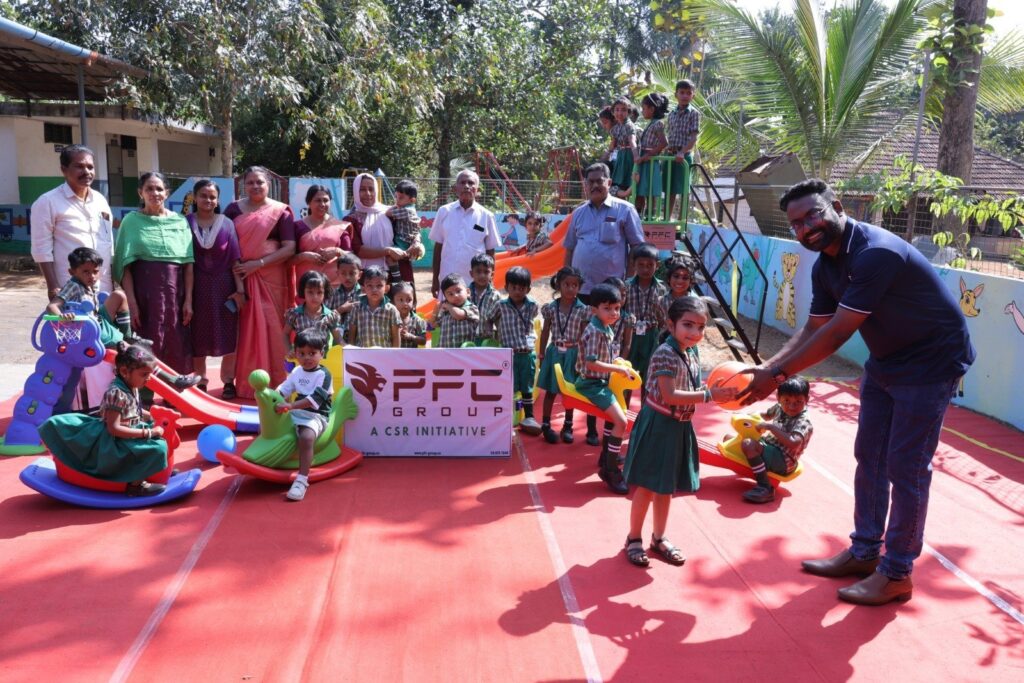 PFC Group Brings Joy to Children of Edavoor LPS with New Play Equipment- January 2026